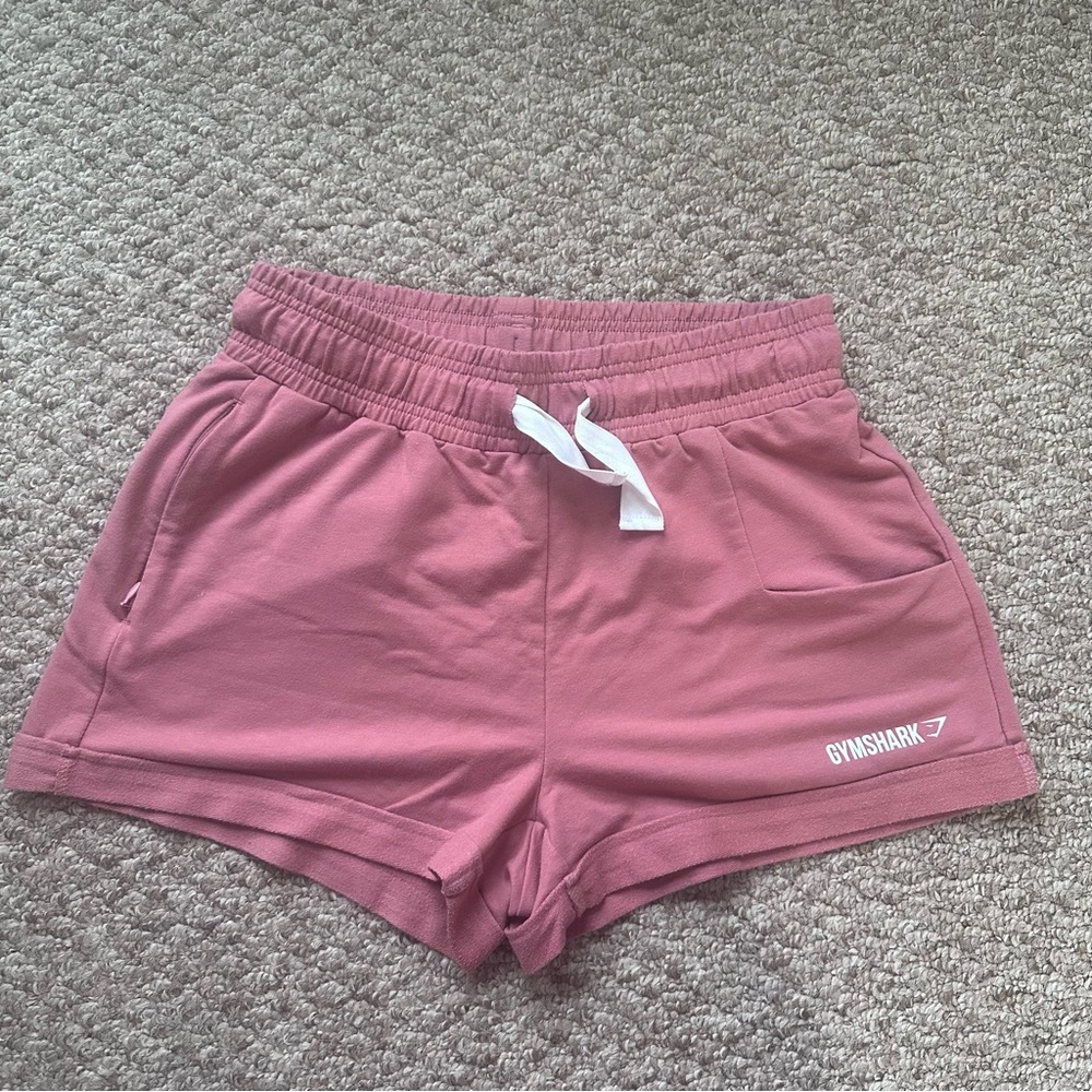 Gymshark Women's Athletic Shorts in Mauve